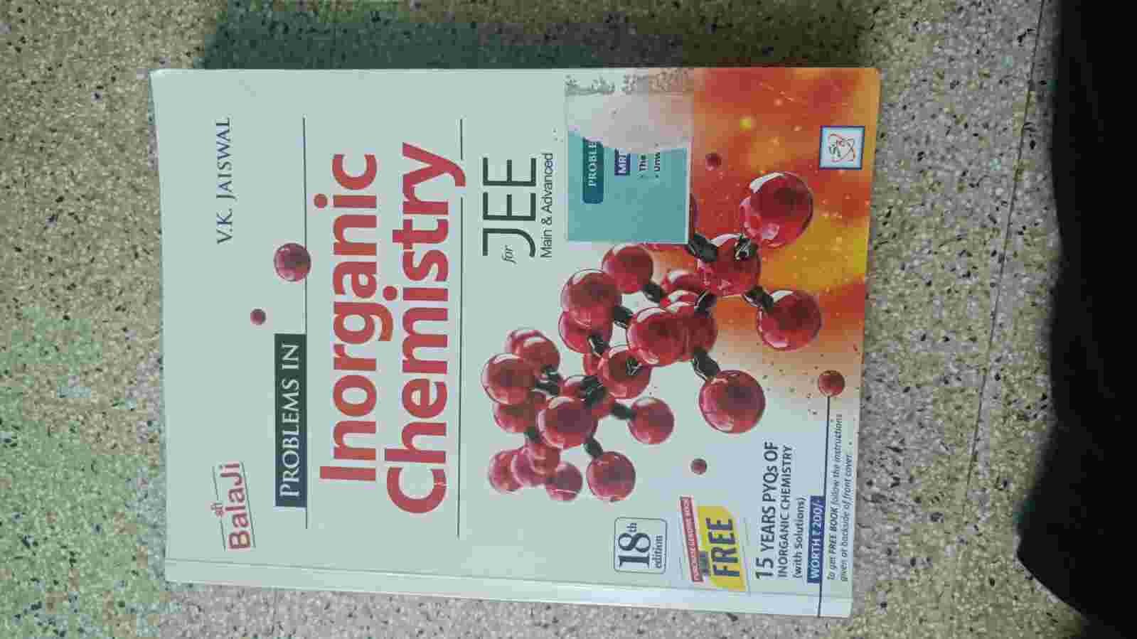 INORGANIC CHEMISTRY FOR JEE